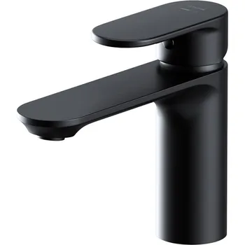 Vodovodní baterie CERSANIT 3D Baterie Cersanit Crea umyvadlová stojánková, s příslušenstvím, bez výpusti, černá, S951-331 S951-331