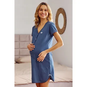 Dámská noční košile Noční Doctor Nap modrá velikost M