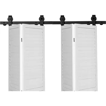 Vevor Sada horních kolejnic pro skládací posuvné dveře 52" pro 4×12"