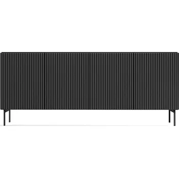 Komoda MUTI c | komoda 195 4D | 195,2 cm | černá