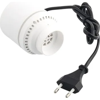 Domácí ventilátor Elektrická vakuová pumpa 6,6 x 9 cm 30 W AC 200–240 V Odsávačka vzduchu z vakuových vaků ABS podtlak 4,0 kPa pro ventily do 3,8 cm