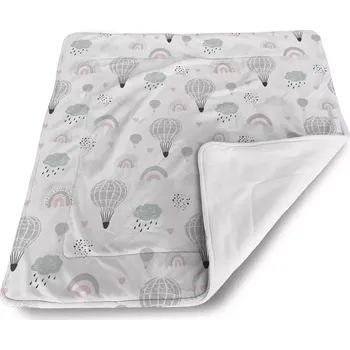 deka Sablio Deka pro miminko Malované horkovzdušné balony - 80x100 cm