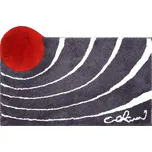 GRUND Koupelnová předložka Colani 2 antracitová Rozměr: 80x150 cm 218125572