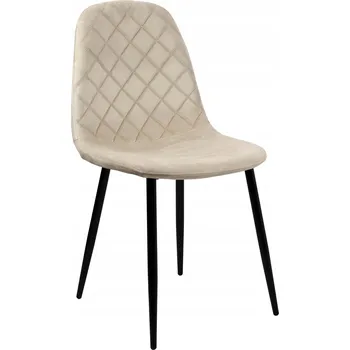 Jídelní židle Židle eHokery velur béžová 1 ks