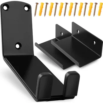 Věšák DRŽÁK NA KOLO NA ZEĎ ZA PEDÁL, SILNÝ HÁK S PODPĚRAMI