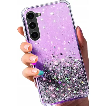 Pouzdro na mobilní telefon Zadní Kryt RCBR pro Samsung Galaxy A54 5G BROKAT CASE fialový