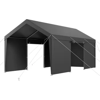 Přístřešek na auto Vevor Přístřešek na auto 12×20 FT s odnímatelnými stěnami, UV/voděodolný