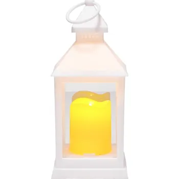 Dekorativní svítidlo Vevor Dekorativní led lucerny 12 ks, plast se sklem, závěsné, bílé