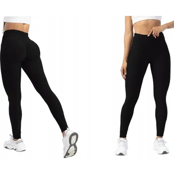 SPORTOVNÍ TRÉNINKOVÉ LEGÍNY FITNESS JÓGA PUSH UP VELIKOST XL