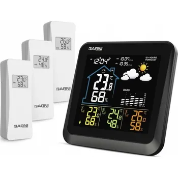 Meteostanice Garni 502 bezdrátová meteostanice se 3 senzory