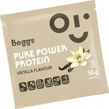 Protein Protein syrovátkový koncentrát - WPC Beggs prášek 55 g vanilková příchuť