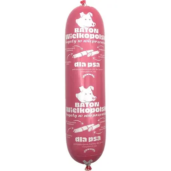 Krmivo pro psa Baton velkopolský vepřový 900 g x 10 ks