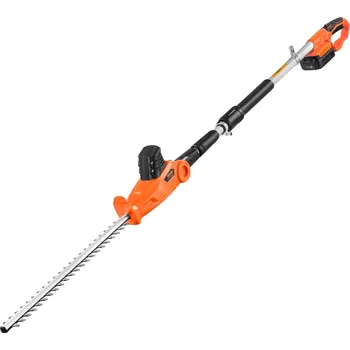 Nůžky na živý plot Vevor Elektrický tyčový plotostřih 20 v, 20 in čepel, 6.2-7.8 ft, 5 poloh