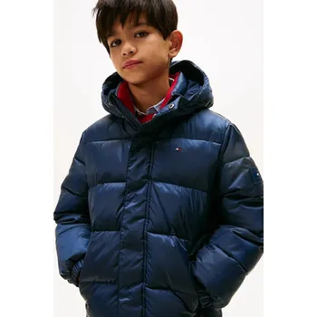 Chlapecká bunda Dětská bunda Tommy Hilfiger KB0KB10002.9BYA námořnická modř 59X, vel. 176