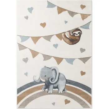 Koberec Dětský kusový koberec Villeroy & Boch Boho Kids 106305 Cream Multicolor Rozměry koberců: 160x230