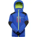 Dětská lyžařská bunda snow ALPINE PRO REASO 2 dazzling blue - 104-110