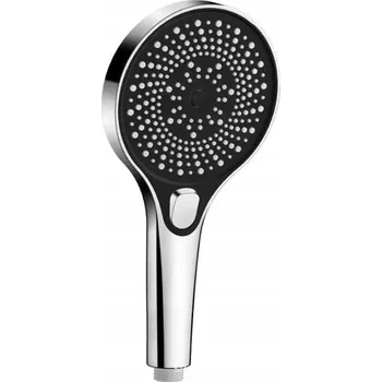 Sprchový set SPRCHOVÁ HLAVICE 130 MM S HADICÍ 1,5 M A 3 REŽIMY MASÁŽE NEREZOVÁ OCEL