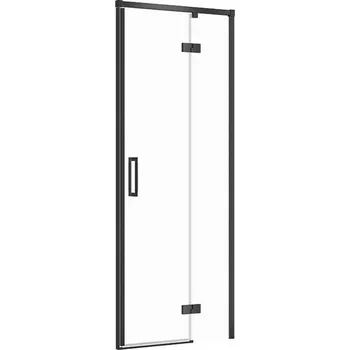 Sprchové dveře CERSANIT 3D Sprchové dveře Cersanit Larga 80x195 černé s panty pravé, S932-123 S932-123