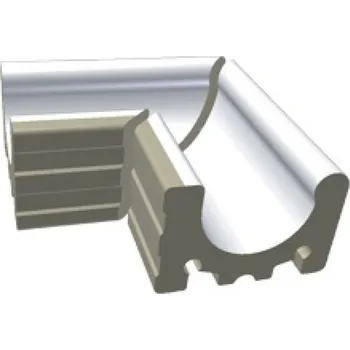 Obklad RAKO Přelivový žlábek Rako Pool Wiesbaden vnější roh bílá mat 15x24 XPA54023 XPA54023