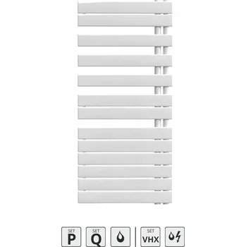 Radiátor Zehnder Radiátor Zehnder Roda Spa Asym 118,3x55 cm, levý, RAL 9016, ROFL-120-055 ROFL-120-055
