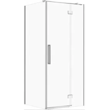 CERSANIT 3D Sprchový kout Cersanit Crea 90x90x200 čtvercový chrom s panty pravý, set B675, S601-136 S159-006;S159-010