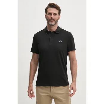Pánská móda Polo tričko Lacoste, XXL, černá, 99X