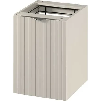 Koupelnový nábytek CERSANIT 3D Skříňka Cersanit Tirso 40 pod desku kašmír mat s košem na prádlo, S1017-030 S1017-030