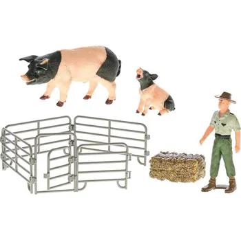 Figurka Mikrotrading Mikrotrading Zoolandia Farma s mládětem a doplňky