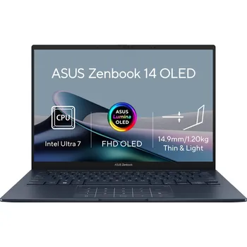 Notebook ASUS Zenbook 14 UX3405CA-OLED644W Ponder Blue celokovový UX3405CA-OLED644W