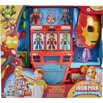 Figurka Hasbro Marvel Iron Man and His Awesome Friends Iron Quarters