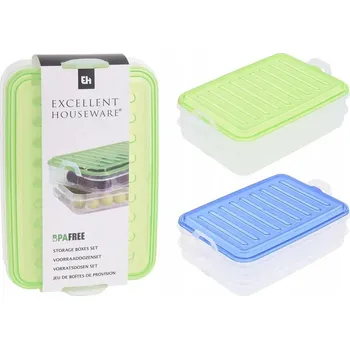 Dóza na potraviny Nádoba na uzeniny a sýry Excellent Houseware 122608 23x15x7 cm