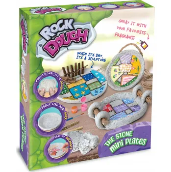 kreativní sada Kreativní umělecká sada DIY Strigo Rock Dough Kamenný mini talířek