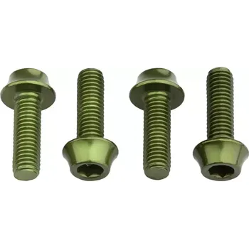 Košík na láhev Šrouby na košík WOLF TOOTH olive