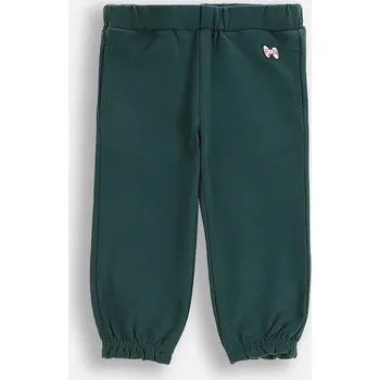 Dětská móda Dětské kalhoty s bavlnou Coccodrillo ZC5120102HGN zelená 79X, vel. 80