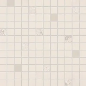 Obklad RAKO Mozaika Rako Up světle béžová lesk rektifikovaná 30x30 WDM0U508 WDM0U508