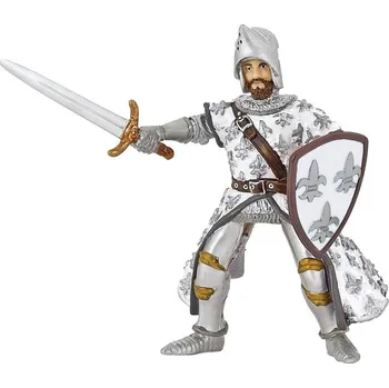 Figurka PAPO Papo Princ Filip bílo-stříbrný