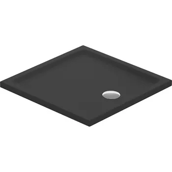 Sprchová vanička CERSANIT 3D Sprchová vanička Cersanit Tako 80x80x4 černá matná čtvercová, S204-038 S204-038