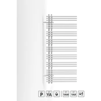 Radiátor Zehnder Radiátor Zehnder Yucca Asym 130x58 cm, RAL 9016 bílá, YA-130-060 YA-130-060