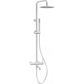 Vodovodní baterie Sprchová baterie Balneo CASCADE stříbrná