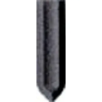 Dlažba RAKO Sokl s požlábkem vnitřní roh Rako Taurus Granit černá mat 2x8 TSIRH069 TSIRH069