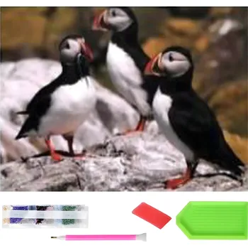 Diamantové malování Diamantové malování XXL 120 × 60 cm – maskoněři, sada pro mozaiku