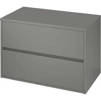 Koupelnový nábytek CERSANIT 3D Skříňka Cersanit Crea 80 s deskou šedá matná, S924-018 S924-018