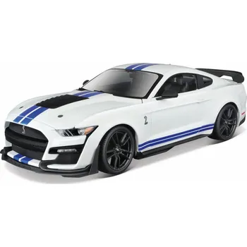 auto na autodráhu Maisto Mustang Shelby GT500 2020 1:18 bílá