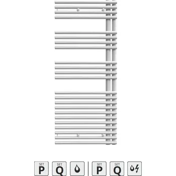 Radiátor Zehnder Radiátor Zehnder Forma Asym 116,1x49,6 cm, levý, vnější připojení, RAL 9016 bílá, LFAL-120-050 LFAL-120-050