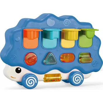 Hračka pro nejmenší Bavytoy Ježek - vyskakovací tvary