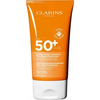 Přípravek na opalování CLARINS Opalovací krém na tělo SPF50+ 150 Ml