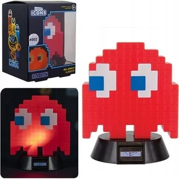 Lampička MINI LAMPIČKA PAC-MAN ČERVENÝ DUCH 10 CM
