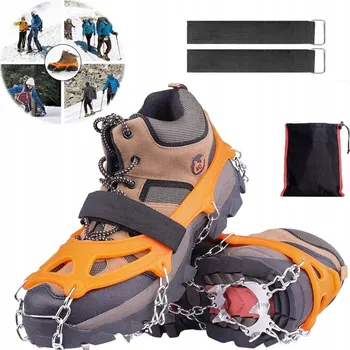 Pracovní obuv Nesmeky na boty Protiskluzové hroty Řetězy Nesmeky vel 40-44