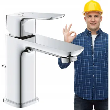 Vodovodní baterie Umyvadlová baterie pod omítku Grohe stříbrná