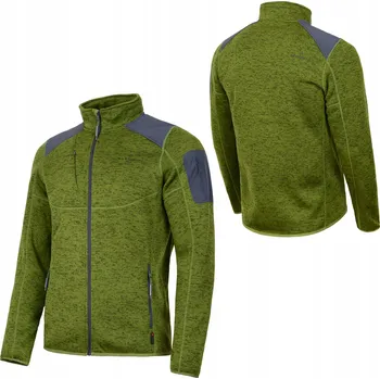 Pánská mikina Pánská mikina BERGSON LUNO na zip, teplá. Velikost S, zelená